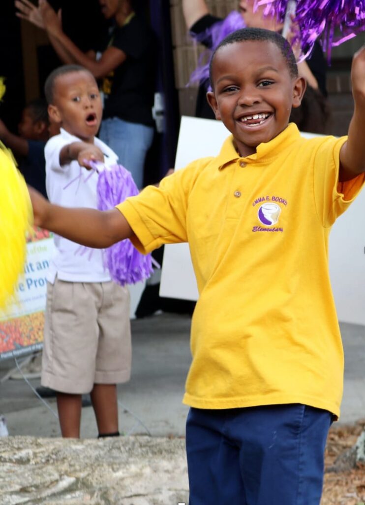 Great photo of a happy boy in a yellow shirt